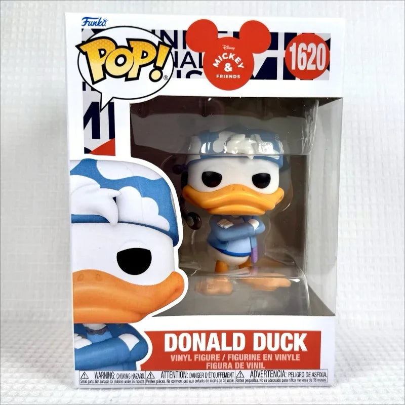 Funko POP Disney Mickey Mouse Clubhouse Characters Mickey Minnie Donald Duck Goofy Daisy Duck Decorative Collectible Toy Gift