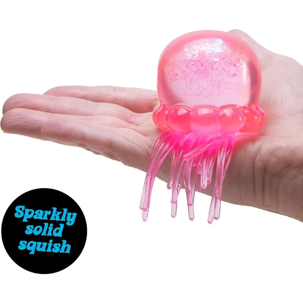 Needoh Jellyfish Beach Water Play Outdoor Squeeze Toy blind box Simulated Jellyfish Stress Balls Relief Fidget Toy gift