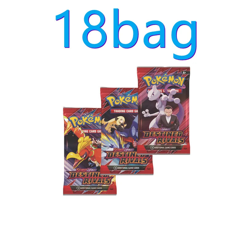 360 Stück Pokémon Destined Rivals Prismatic Evolutions Karten Stellar Crown 151 Ultra Prism englische Booster-Kampf-Geschenke